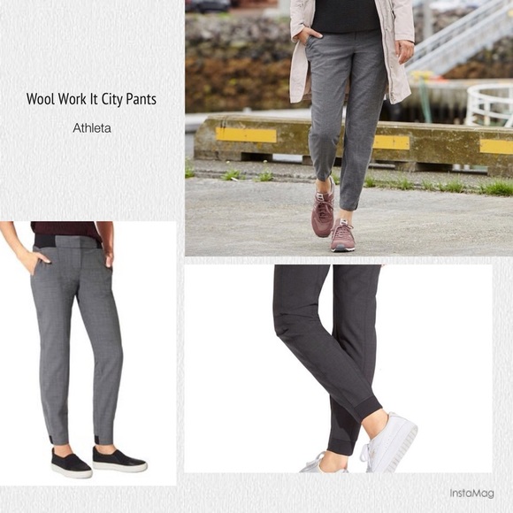 athleta work pants